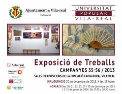 Exposición de trabajos de la Universitat Popular