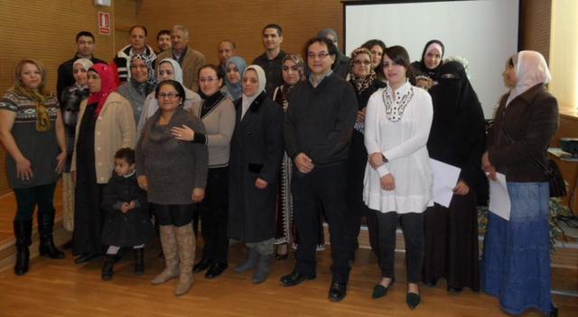 Clausura de los talleres de castellano