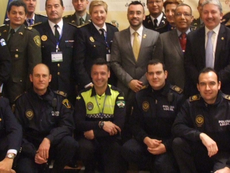 Participantes en el Congreso Iberoamericano de Mediacin Policial