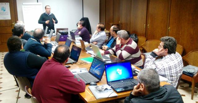 Curs d'alfabetitzaci informtica del Pla de suport al sector de materials de construcci