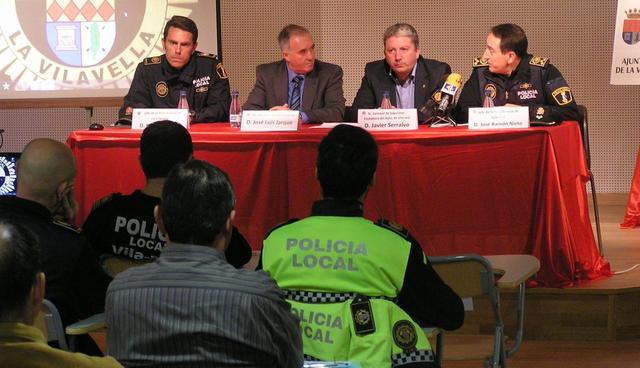 Curs de formació de la Policia Local en la Vilavella