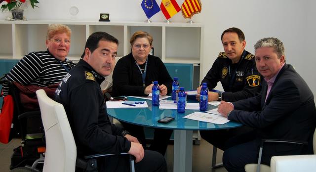 Reunió de la Policia Local amb Acudim