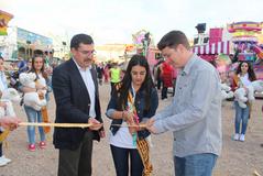 Inauguraci�n de la feria de atracciones de Sant Pasqual 2014_2