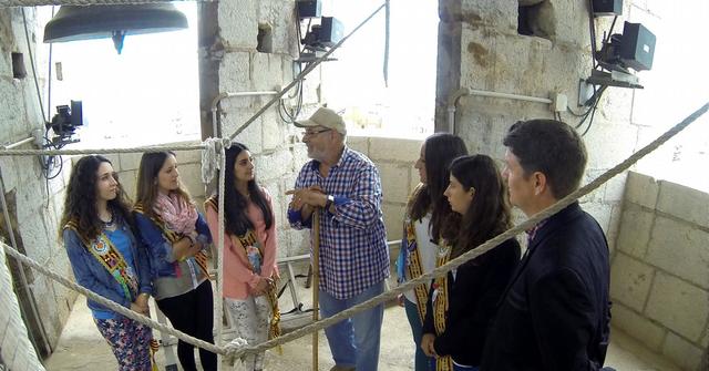 Subida al campanario. Sant Pasqual 2014