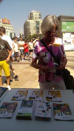 Campanya de 'street marketing' en Valncia