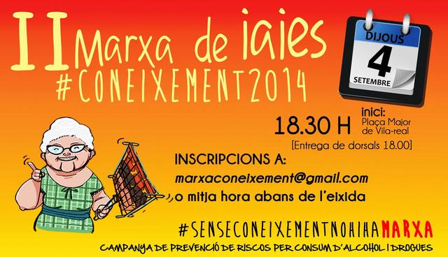 II Marxa de iaies #Coneixement2014