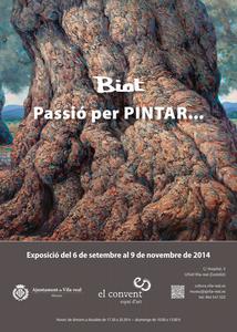 Exposici de PEPE BIOT amb el ttol Biot. Passi per pintar