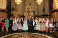 Ofrenda. Fiestas de la Mare de Du de Grcia 2014