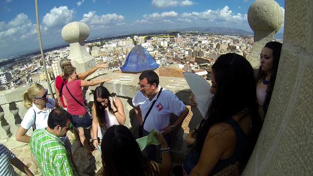 Subida al campanario. Fiestas de la Mare de Du de Grcia 2014_1