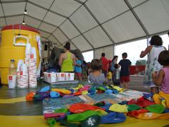 Fiesta infantil en el Recinte de la Marxa. Fiestas de la Mare de Du de Grcia 2014