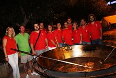 Noche de peas con tombet de bou. Fiestas de la Mare de Du de Grcia 2014_2