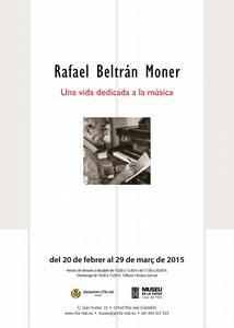 Exposició de Rafael Beltrán. Una vida dedicada ala música