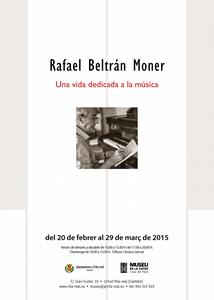 Exposici de Rafael Beltrn. Una vida dedicada ala msica