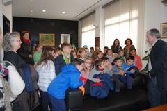 Alumnos de Botnic Calduch visitan el Ayuntamiento