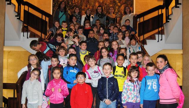 Visita d'alumnes del CEIP Angelina Abad