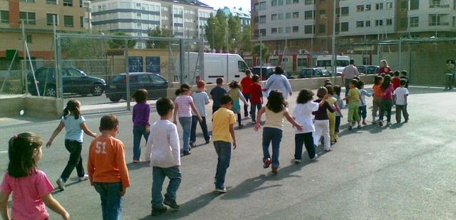 Simulacro de evacuacin en colegios