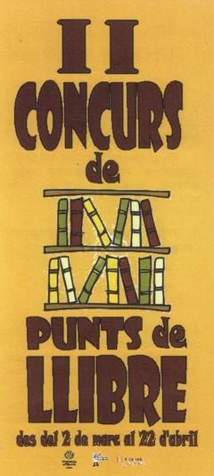 II Concurs de punts de llibre