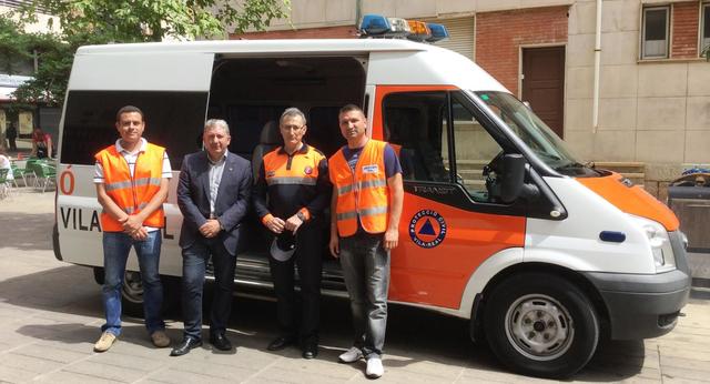 Presentaci del nou vehicle de Protecci Civil