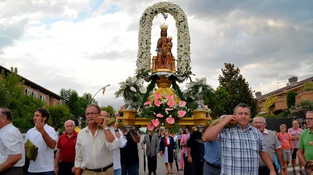 Bajada y recepcin de la Virgen de Gracia 2015_1