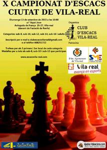 X Campeonato de ajedrez Ciudad de Vila-real