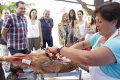 Inauguraci del mercat d'artesania. Mare de Du de Grcia 2015