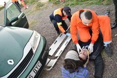 Simulacro de emergencias de Proteccin Civil