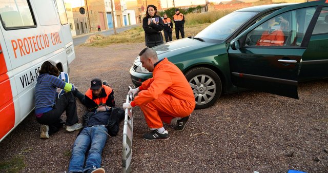 Simulacro de emergencias de Proteccin Civil_3