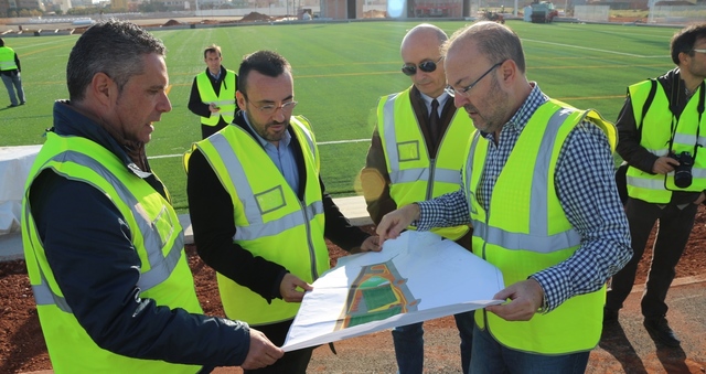 Visita a las obras de la Ciutat Esportiva Municipal_1