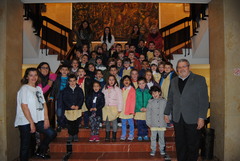Visita d'alumnes del Cervantes_1