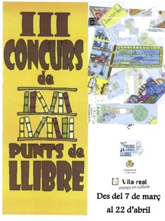 III Concurs de punts de llibre