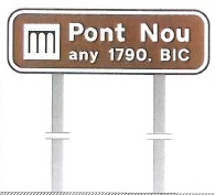 Senyal per al Pont Nou