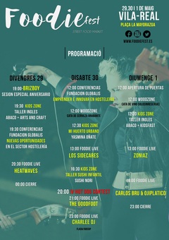 Programacin de Foodie Fest