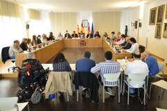 Reunió del Consell de Participació Ciutadana amb el conseller de Transparència