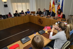 Reuni del Consell de Xiquets i Xiquetes amb el conseller de Transparncia i Particpaci