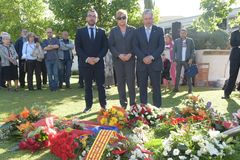 Homenaje en memoria del bombardeo de Granollers