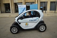 Presentaci del vehicle elctric de Facsa
