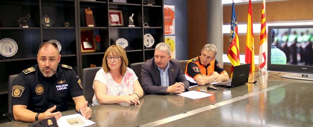 Collaboraci entre Vila-real i Onda en matria de seguretat ciutadana