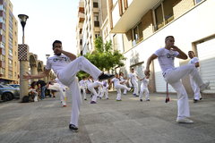 Exhibici de capoeira MDG2016