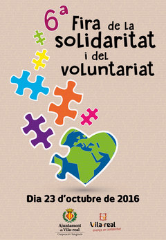 Accssit del concurs de cartells de la Fira de la Solidaritat i el Voluntariat