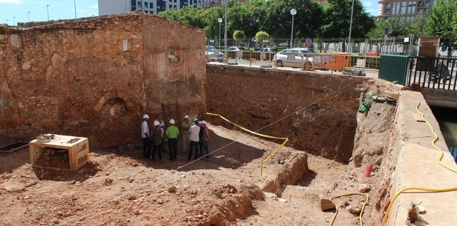 Visita a las obras del Mol la Vila