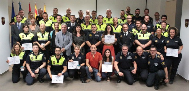 Clausura del Curs intensivo de mediacin policial