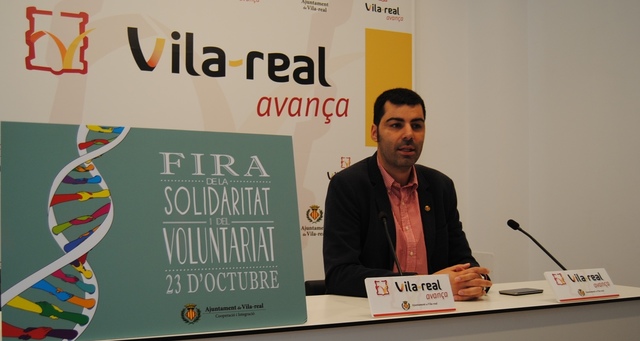 lvaro Escorihuela presenta la 6a Fira de la Solidaritat