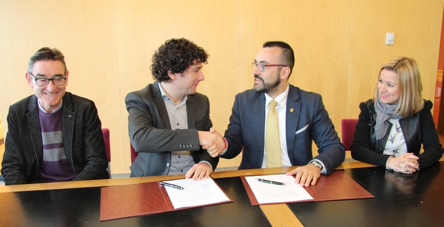 Signatura de l'acord de collaboraci amb Betx per al CTE