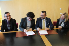 Signatura de l'acord de collaboraci amb Betx per al CTE_2