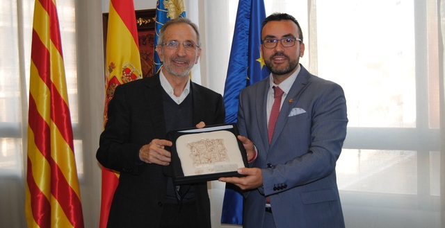 Visita de l'alcalde de Granollers, Josep Mayoral_2