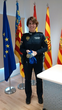La agente de Policía Local Sandra Felip_1