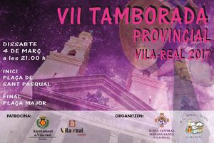 VII Tamborada Provincial Vila-real 2017_1