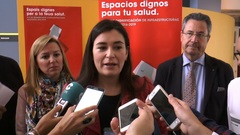 Visita de la consellera de Sanidad, Carmen Montn, al Hospital de la Plana_1