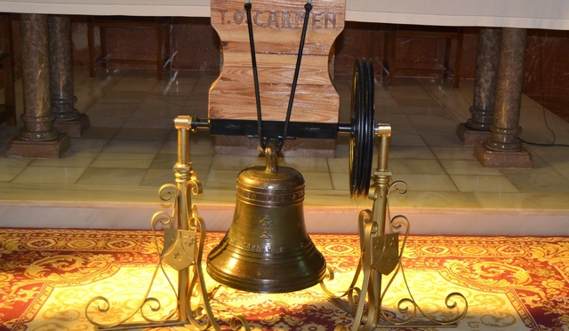 Campana del convento de Carmelitas restaurada