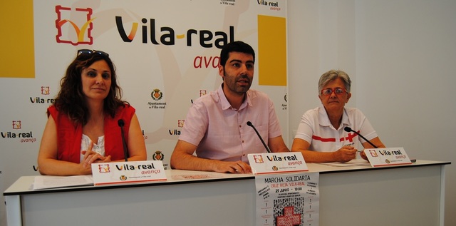 Presentacin de la Marcha solidaria de Cruz Roja